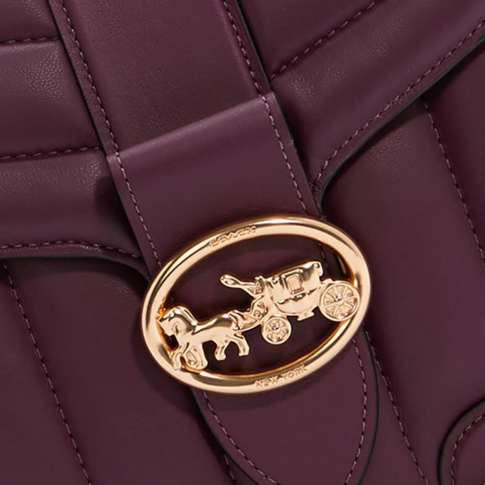 BNWT Coach Georgie Saddle Bag - Picture 5 of 5